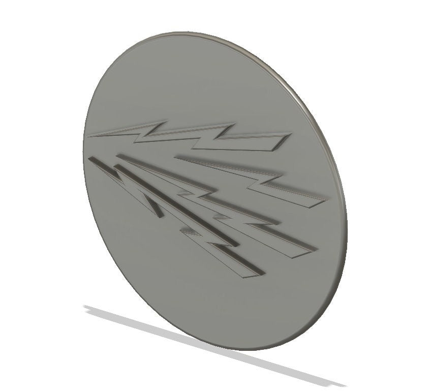 Navy Information Systems Technician (IT) Rating Badge Sd stl file for CNC router