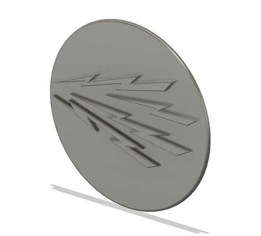 Navy Information Systems Technician (IT) Rating Badge Sd stl file for CNC router