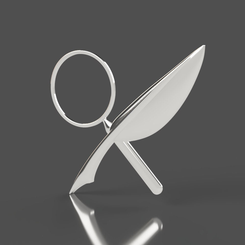 Navy Intelligence specialist (IS) Rating Badge 3D stl file for CNC router