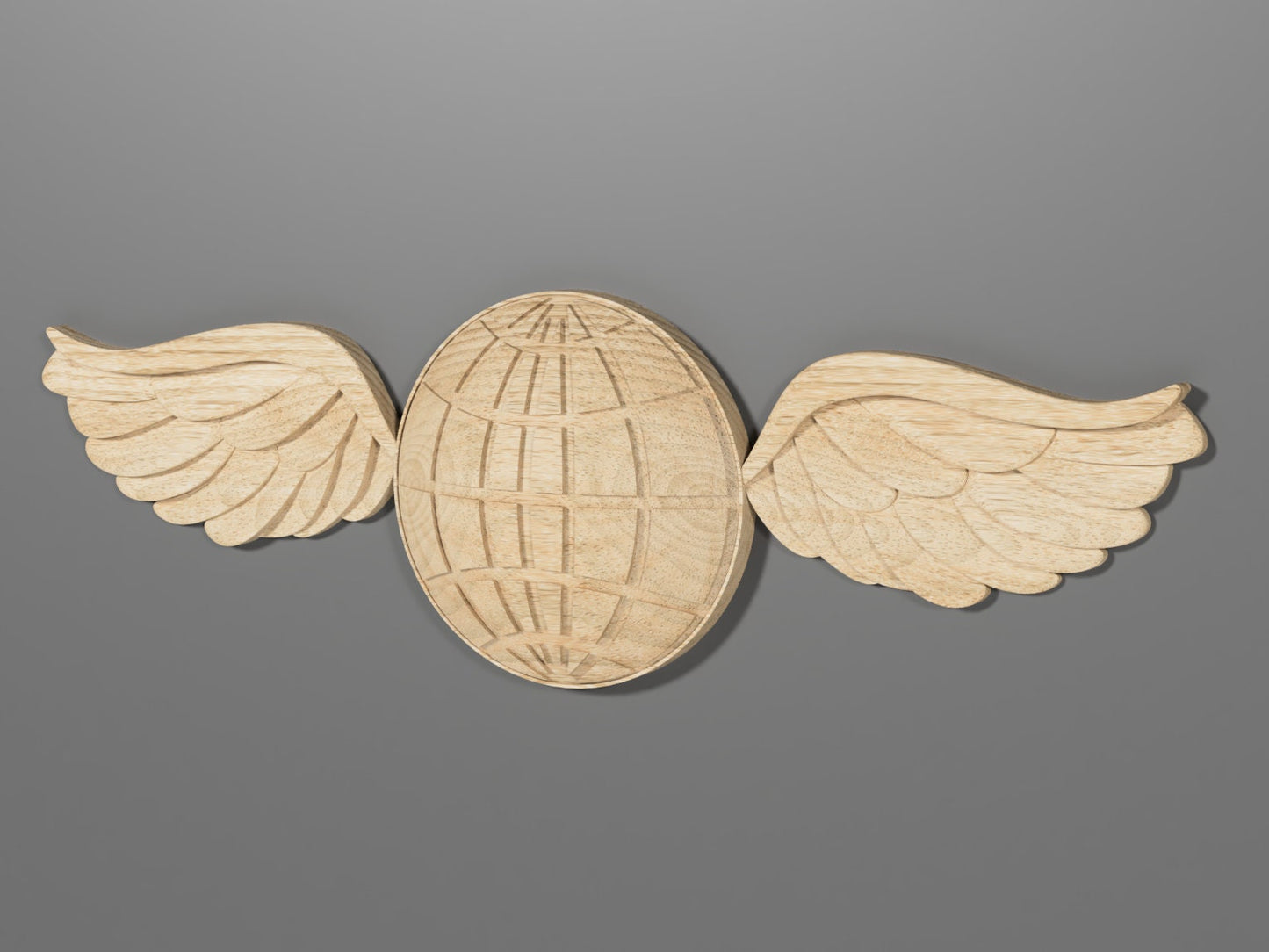 Navy Aviation Electrician's Mate (AE) Rating Badge 3D stl file for CNC router