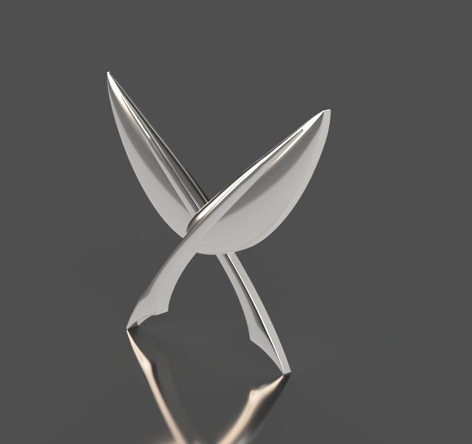 Navy Yeoman (YN) Rating Badge 3D stl file for CNC router