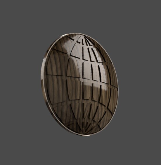 Navy Electricians Mate (EM) Rating Badge 3D stl file for CNC router