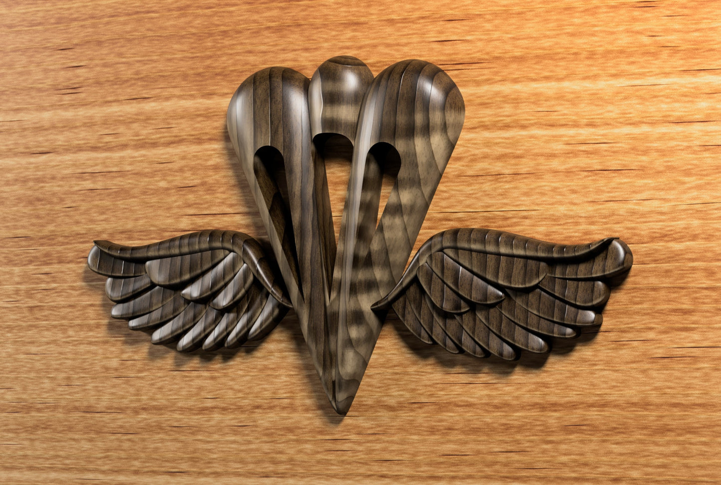 Navy Aircrew Survival Equipmentman (PR) Rating Badge 3D stl file for CNC router