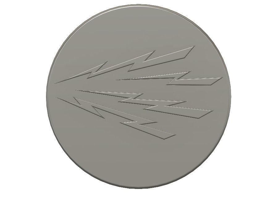 Navy Information Systems Technician (IT) Rating Badge Sd stl file for CNC router