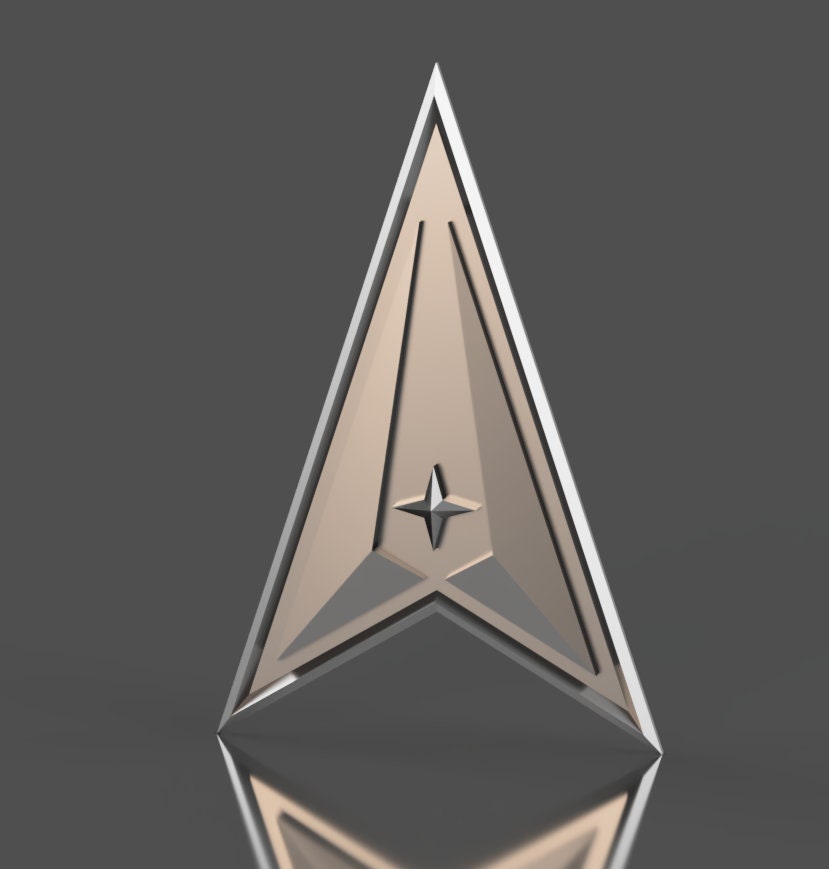 Space Force Insignia 3D stl file for CNC router