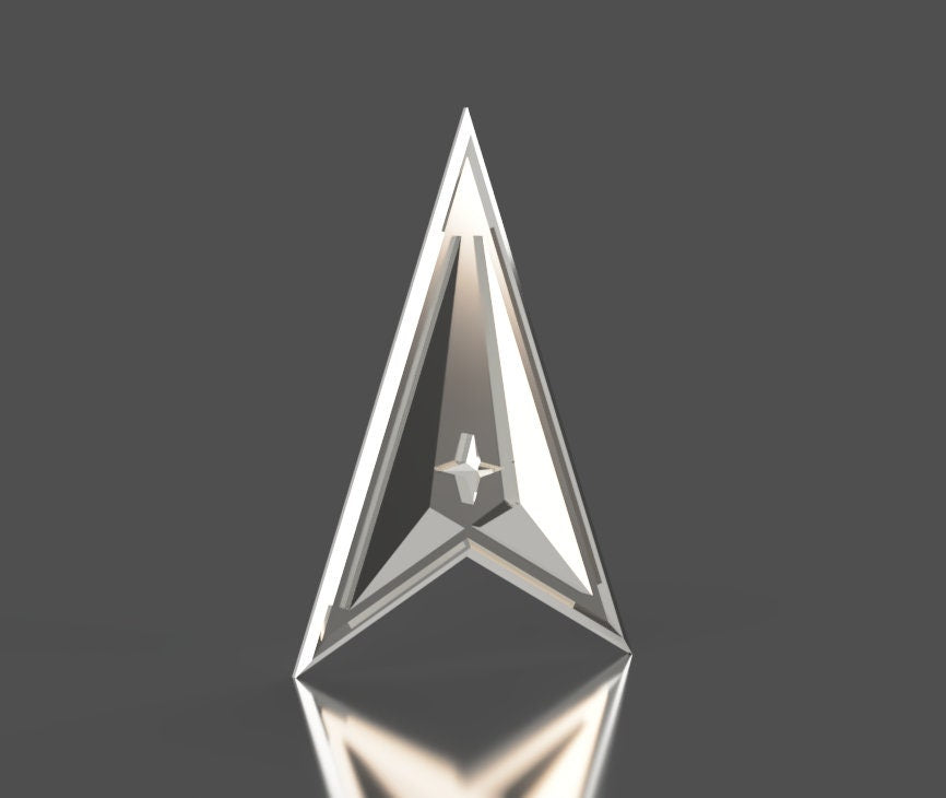 Space Force Insignia 3D stl file for CNC router