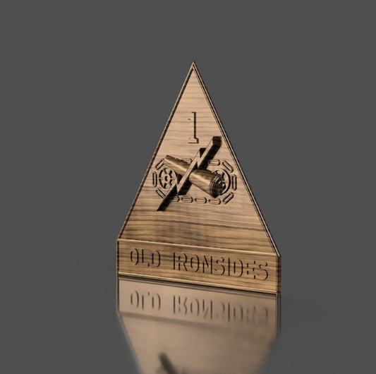 Army 1st Armored Division Insignia 3D stl file for CNC router