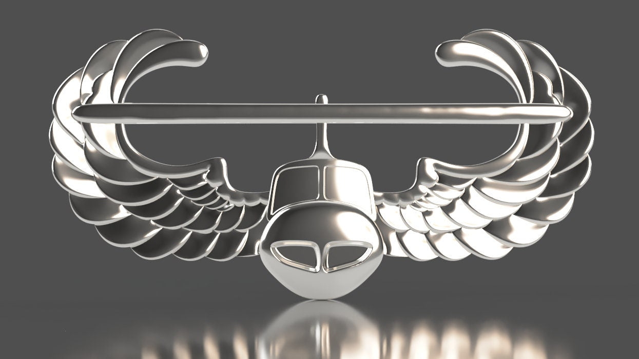 Army air assault 3D stl file for CNC router