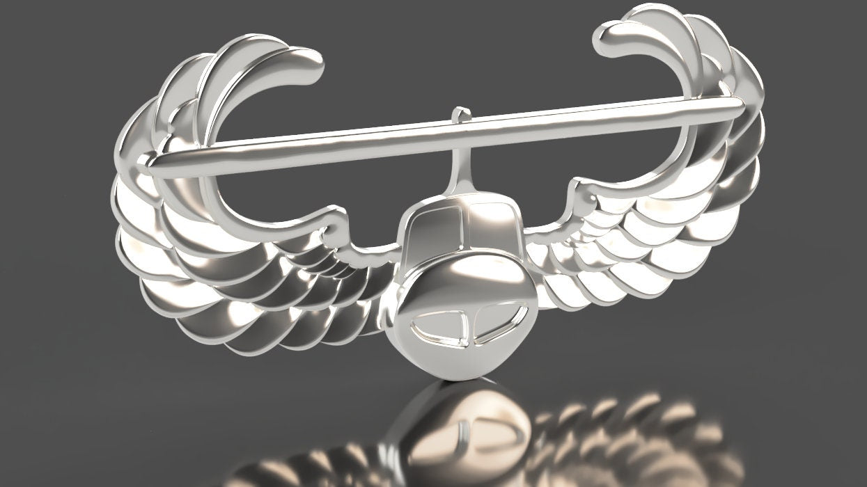 Army air assault 3D stl file for CNC router